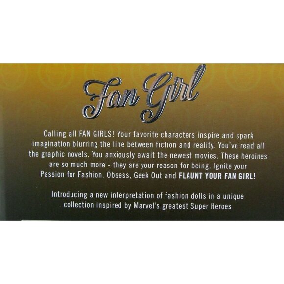 Madame Alexander Collection Marvel Fan Girl Iron Man 13 inch Doll - Picture 3 of 7